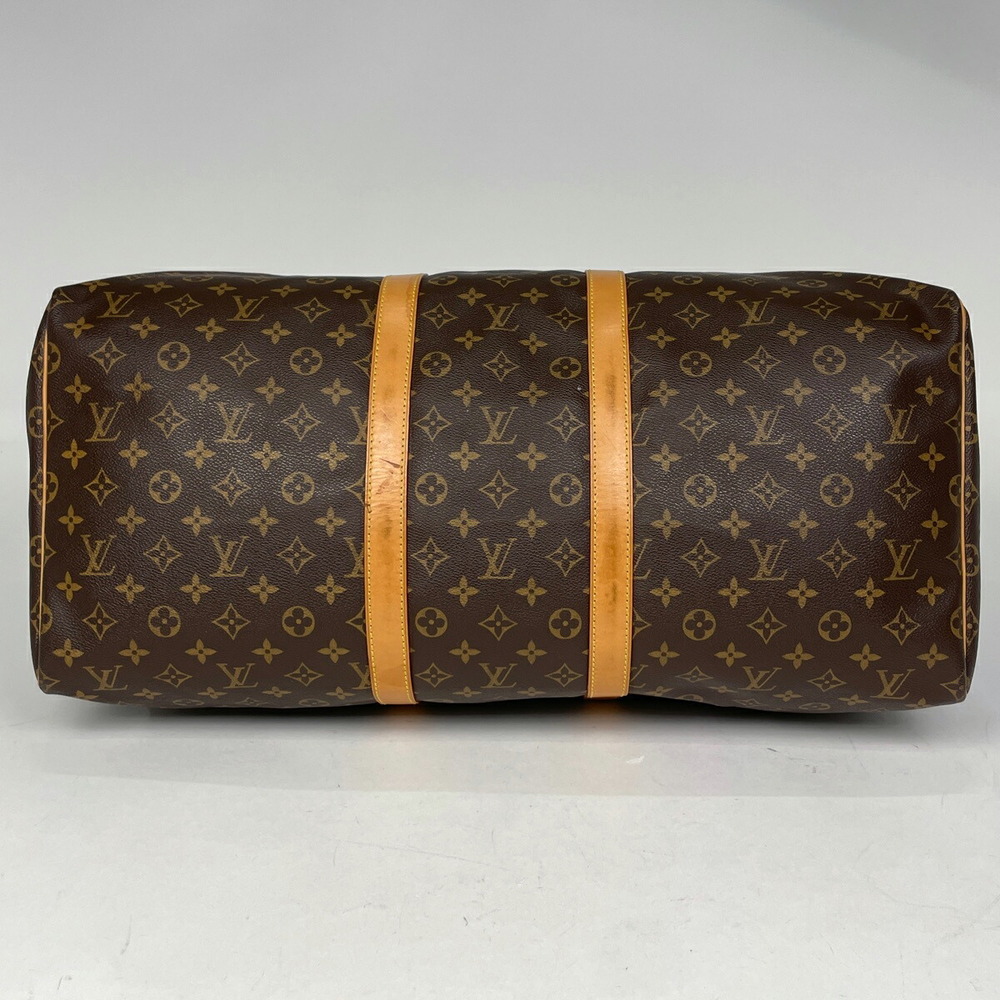 Louis Vuitton Keepall Handbag Travel Business Boston Bag Monogram Brown - Picture 2 of 7